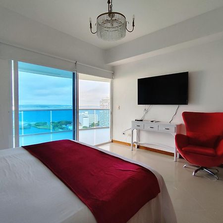 Apartamento De Lujo Con Vista Al Mar - Excelente Ubicacion Cartagena  Exterior foto