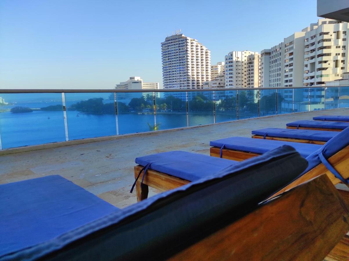 Apartamento De Lujo Con Vista Al Mar - Excelente Ubicacion Cartagena  Exterior foto