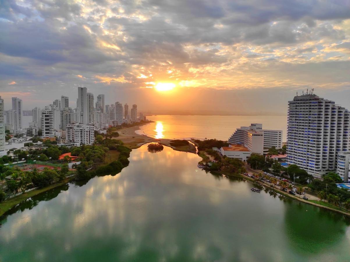 Apartamento De Lujo Con Vista Al Mar - Excelente Ubicacion Cartagena  Exterior foto