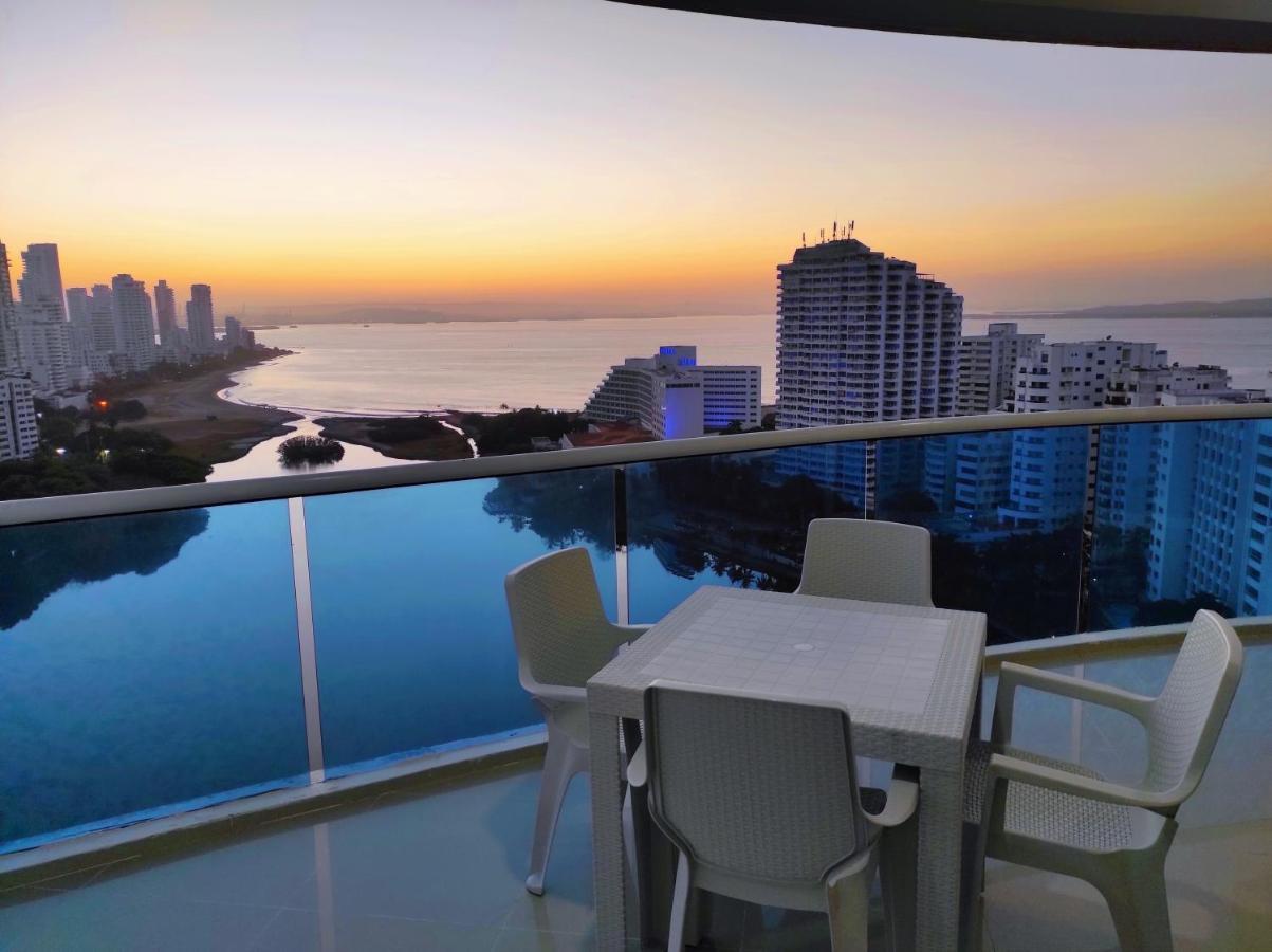 Apartamento De Lujo Con Vista Al Mar - Excelente Ubicacion Cartagena  Exterior foto