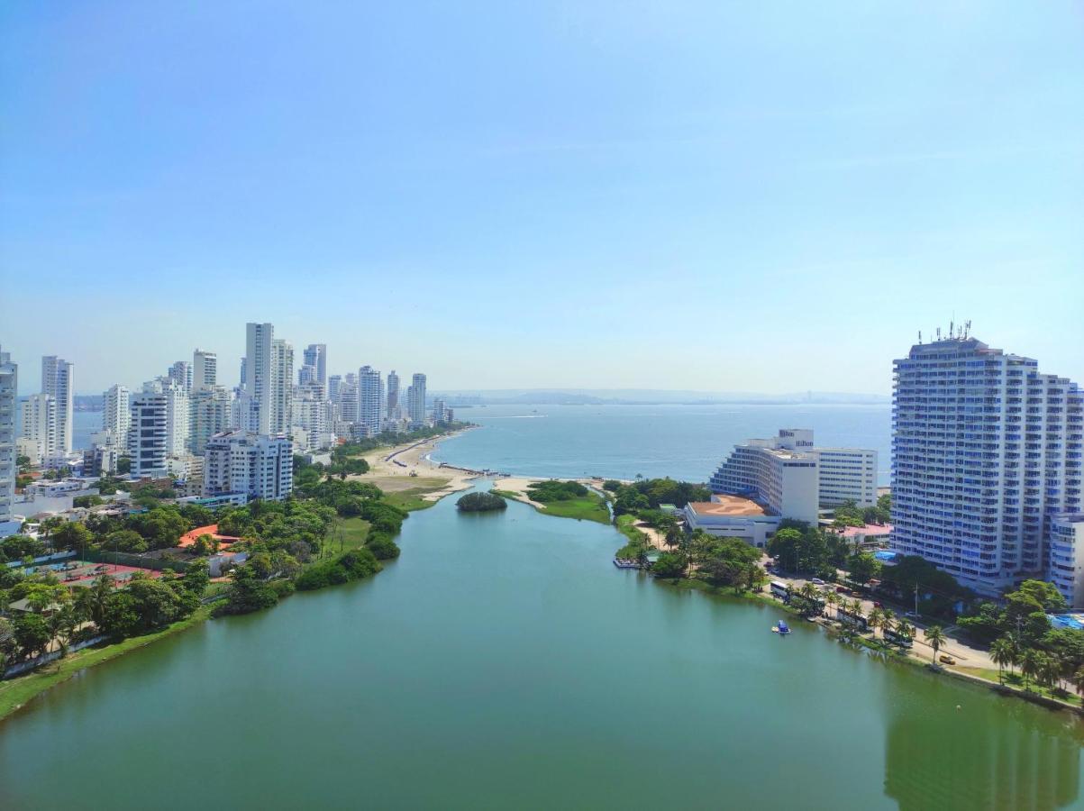 Apartamento De Lujo Con Vista Al Mar - Excelente Ubicacion Cartagena  Exterior foto