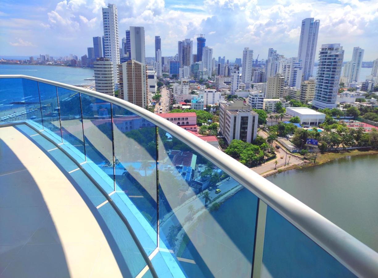 Apartamento De Lujo Con Vista Al Mar - Excelente Ubicacion Cartagena  Exterior foto