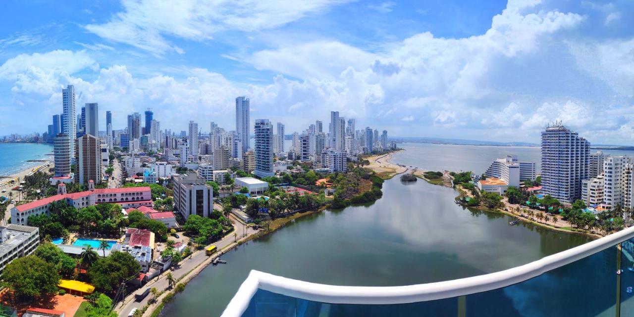 Apartamento De Lujo Con Vista Al Mar - Excelente Ubicacion Cartagena  Exterior foto