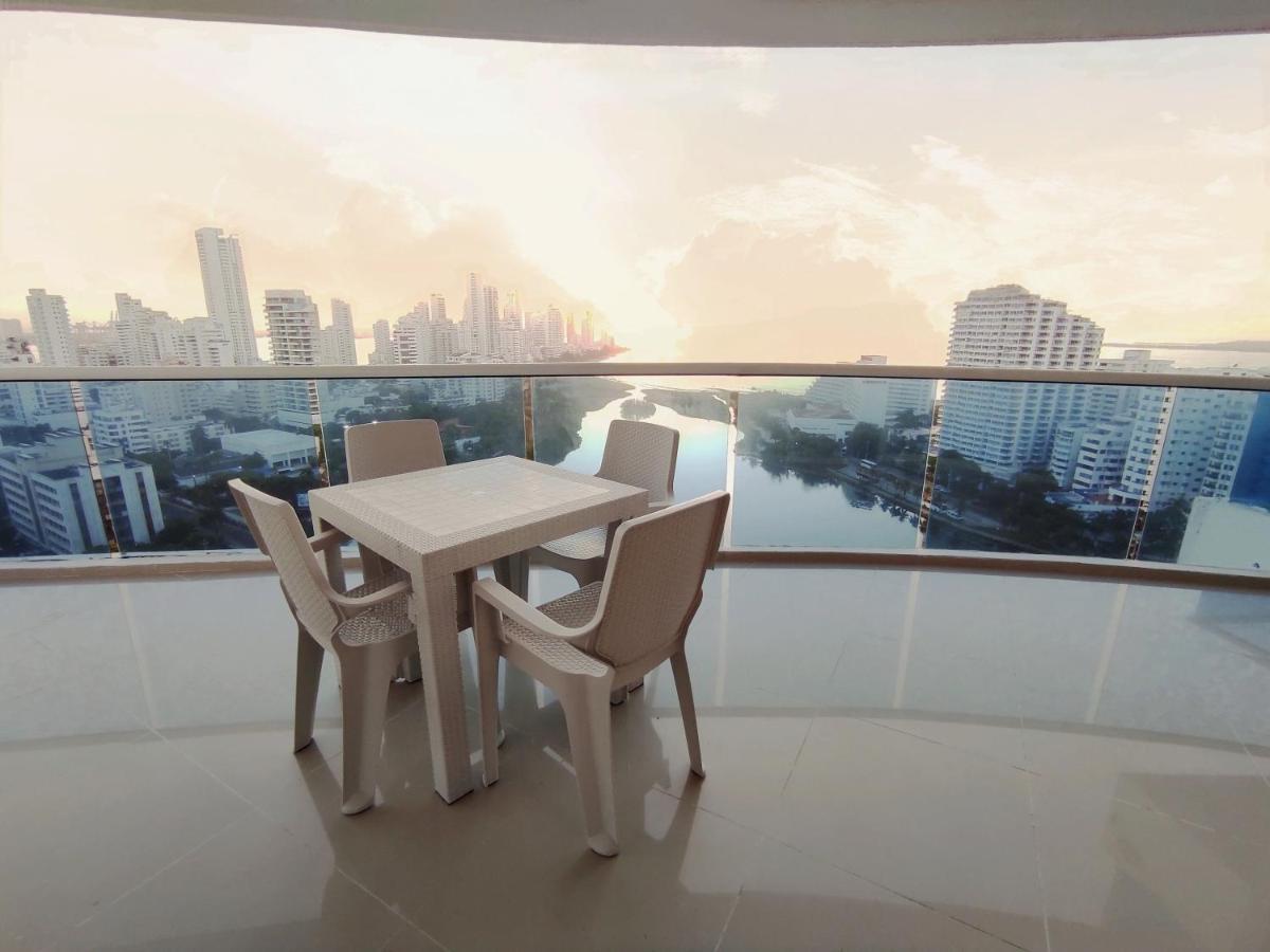 Apartamento De Lujo Con Vista Al Mar - Excelente Ubicacion Cartagena  Exterior foto