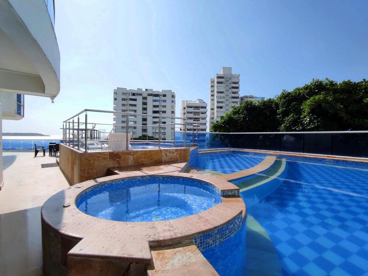 Apartamento De Lujo Con Vista Al Mar - Excelente Ubicacion Cartagena  Exterior foto